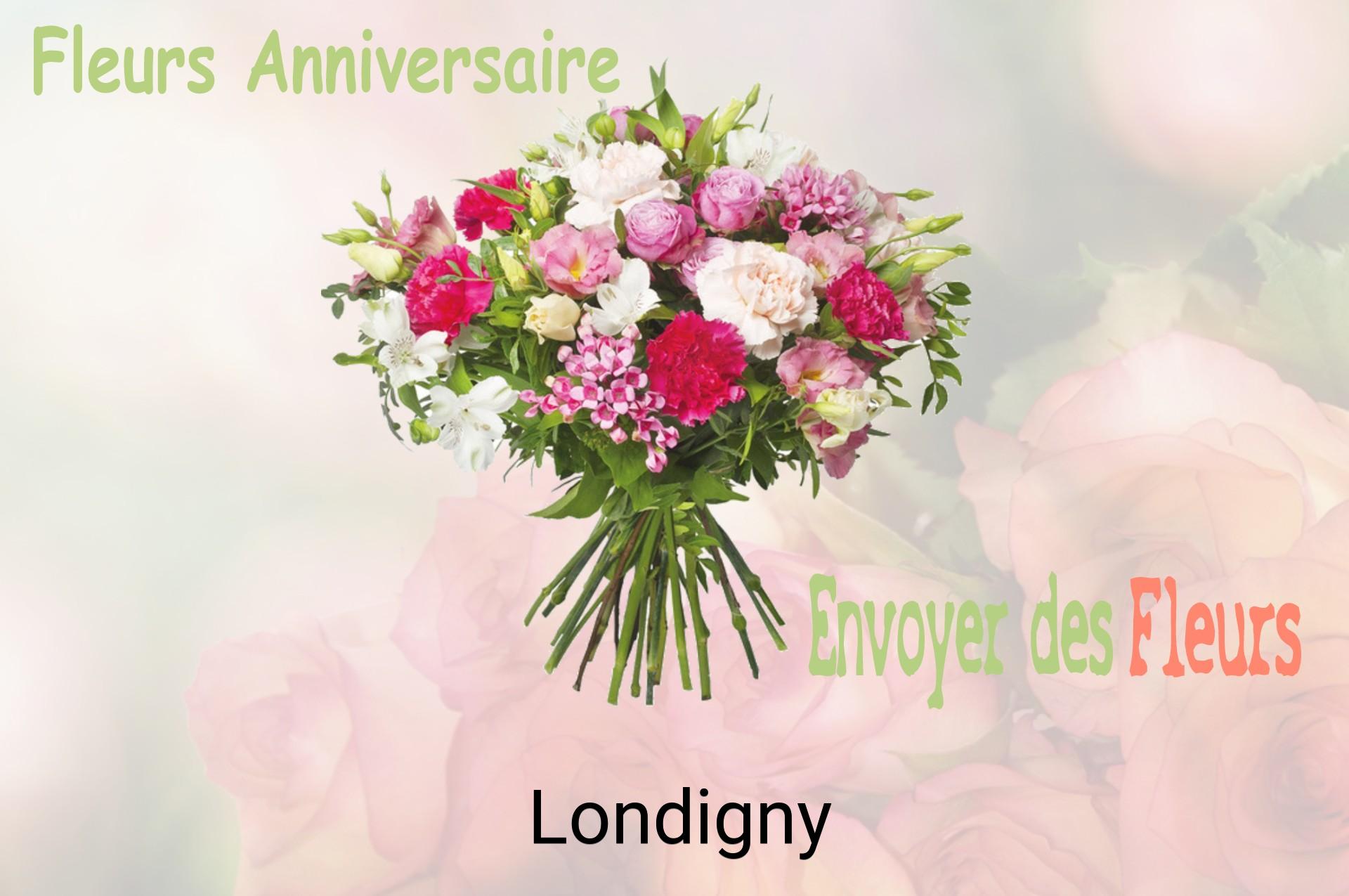 Bouquet de fleurs d’anniversaire livré à Londigny