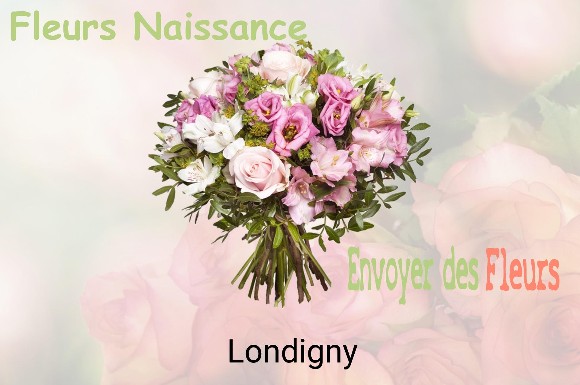 Bouquet de fleurs de naissance livré à Londigny